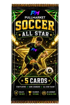 Soccer All-Star - 5 Cards pack